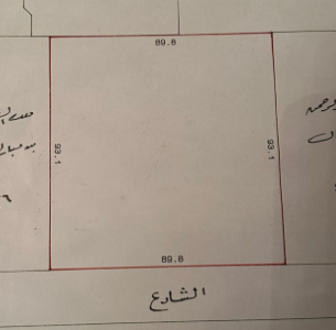 ارض في الجنبية للبــيع